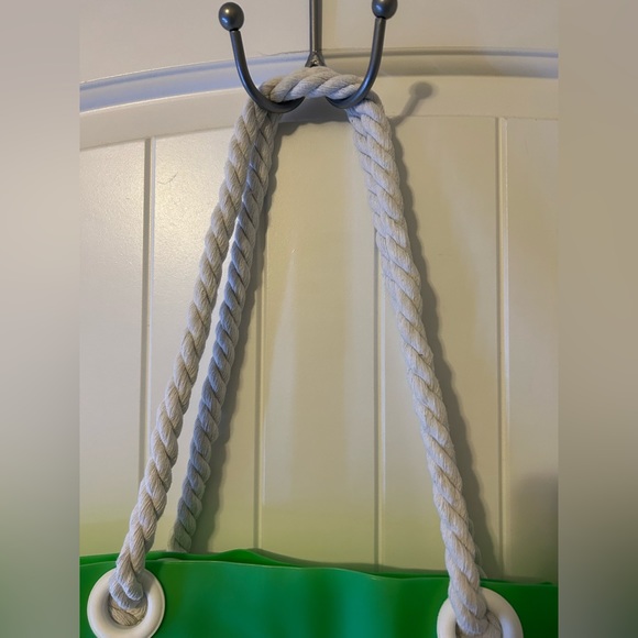 Large Green Pineapple Clear Tote Beach Bag Waterproof Rope Handle Pool Summer - Picture 5 of 11